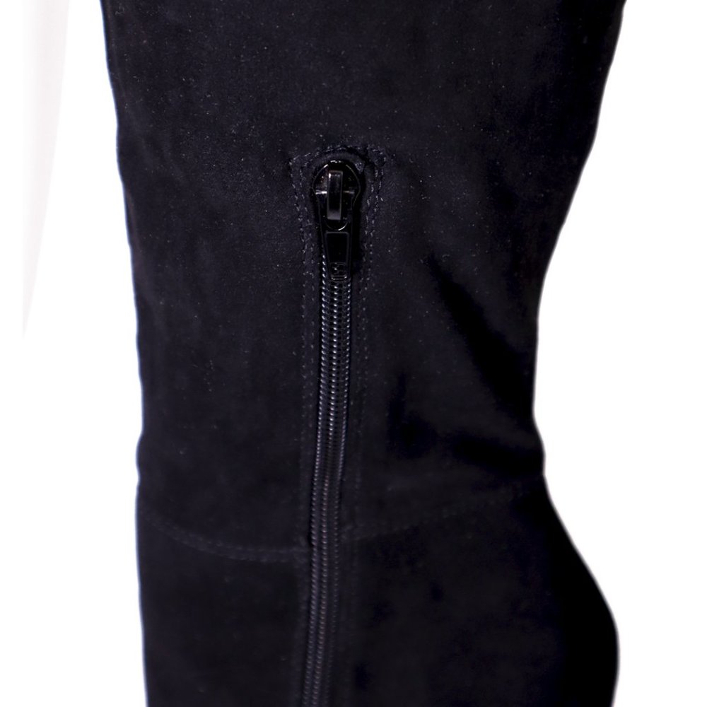 Tall Stiletto Black Boots - Picture 6 of 8